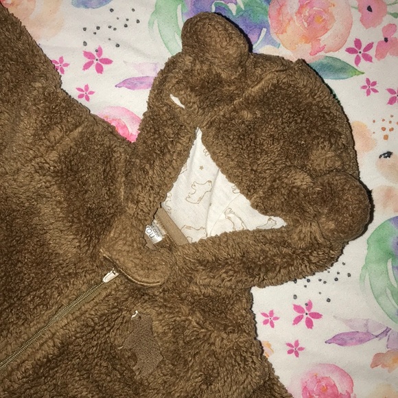 0-3 month baby bunting and booties - Picture 3 of 3